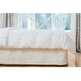 thumbnail image 1 of Jupe de lit Grid très grand de Gouchee Home Grid – Jupe de lit matelassée blanche, microfibre douce brossée, 76 x 80 x 14 pouces, lavable en machine, 1 of 6
