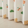 thumbnail image 3 of Unique Bargains Water-Resistant Printed Shower Curtain with 12 Hooks Floral 71"W x 71"L, 3 of 8