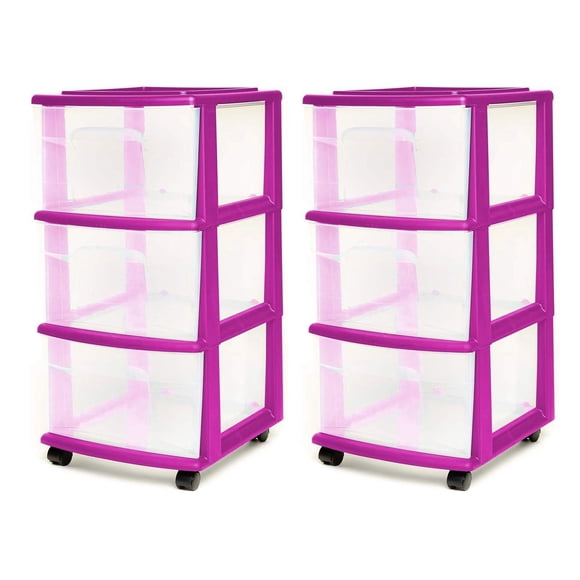Plastic Storage Containers Wheels