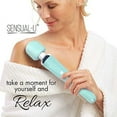 thumbnail image 3 of Therapeutic Personal Massager - Handheld Cordless and Powerful Wand - 8 Speeds 20 Vibrating Patterns - USB Rechargeable - Magic Recovery Effect for Women and Men, Body, Neck, Back, 3 of 5