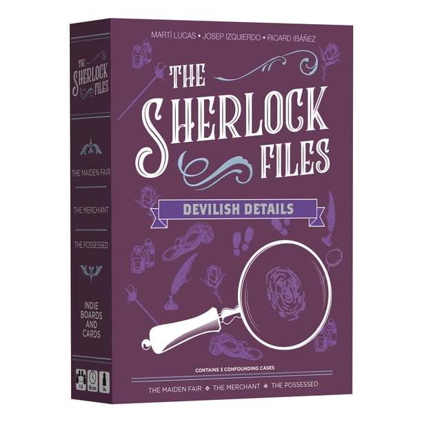 Juego de mesa de estrategia Indie Boards & Cards Sherlock Files