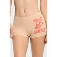 thumbnail image 2 of 6 Packs of Women Seamless Boyshorts Classy Sexy Stretch Panty - Style#5, 2 of 6