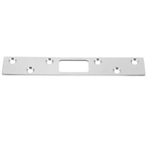 OFFIGAM Stainless Steel Door Latch Protector Plate with 6 Screws Silver