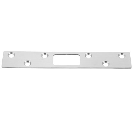 OFFIGAM Stainless Steel Door Latch Protector Plate with 6 Screws Silver