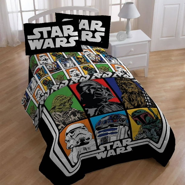 Star Wars-lucas Sw Classic Twin Sheet Set - Walmart.com ...