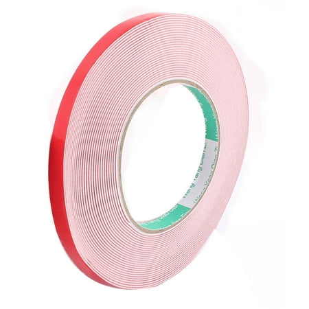 10MM Width 10M Length 1MM Thick White Dual Sided Waterproof Sponge Tape for (Best Masking Tape For Cars)