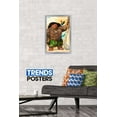 thumbnail image 2 of Disney Moana - Heihei Wall Poster, 14.725" x 22.375", Framed, 2 of 5