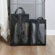 thumbnail image 5 of 2 bolsas de zapatos grandes para viajes, bolsa de zapatos de viaje con cremallera translúcida, bolsas de zapatos impermeables para almacenamiento con asa para hombres y mujeres, artículos es, 5 of 5