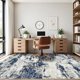 thumbnail image 3 of Tapete Tosuoka 254x355 cm Suave Lavable Antideslizante Azul Gris, 3 of 9