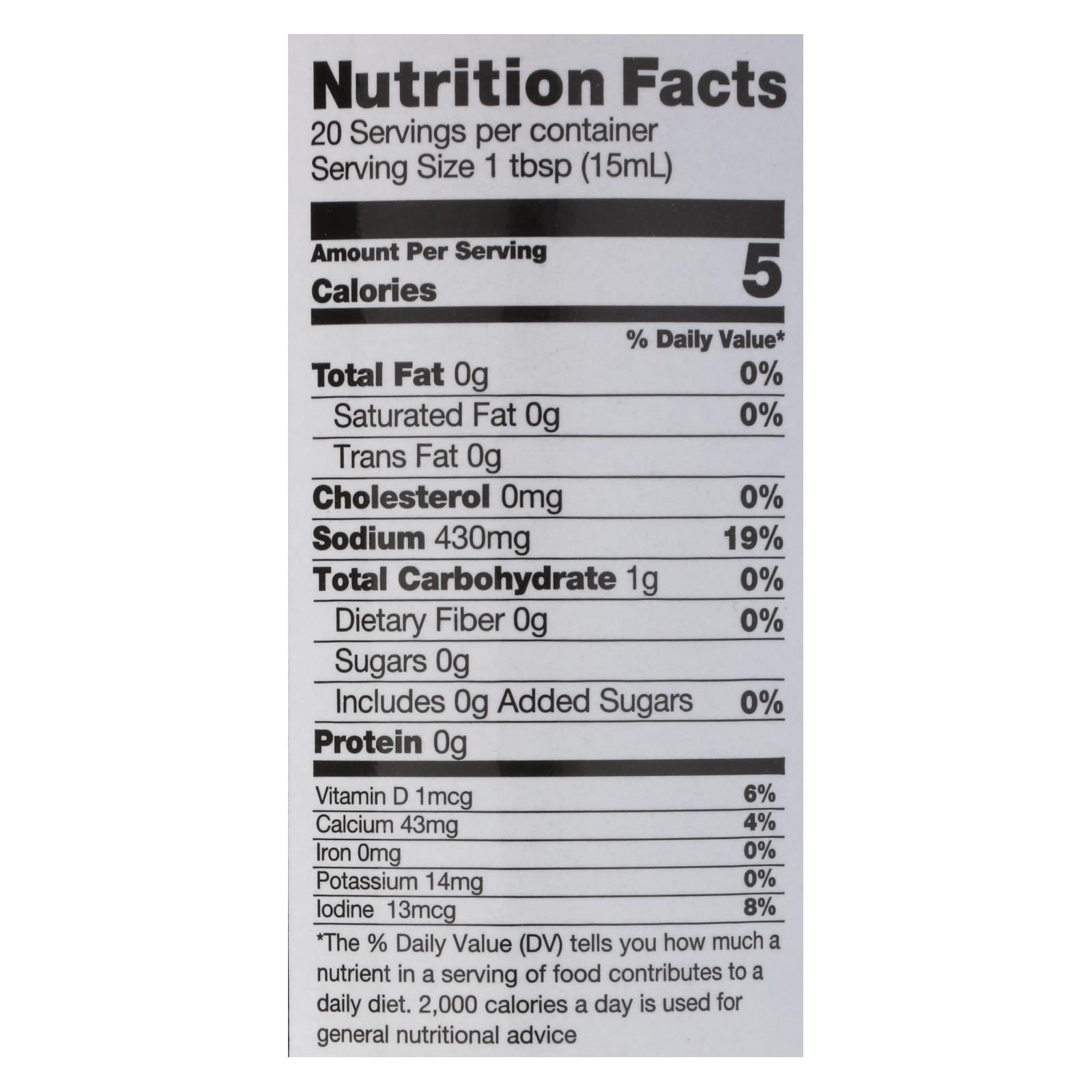 Ocean's Halo - Sauce Fish No Soy - Case of 12-10 FZ