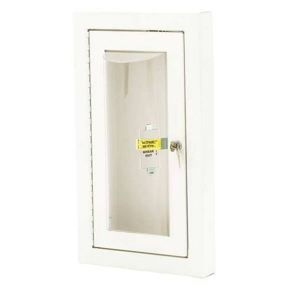 Loma Fire Extinguisher Cabinet, Semi Recessed, 20 3/4 in Height, 5 lb 7308-BB