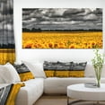 thumbnail image 1 of Van Gogh Summer with Clouds - Landscape Artwork Canvas, 1 of 1