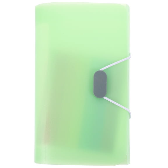 File Folder Holder Paper Important Document Organizer for Desk Student Light Green