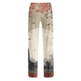 thumbnail image 5 of Halloween Womens Pajama Pants Cute Halloween Print Lounge Pants Comfy Pjs Sleep Bottoms Comfy Pajama Pants Cute Trousers Loose Pants, 5 of 5