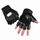 thumbnail image 2 of 2Pcs Half Finger Driving Gloves Mesh Fabric Hand Joint Protection Hook and Loop Fastener Motorcycle Gloves, 2 of 4