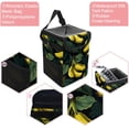 thumbnail image 2 of Banana Foldable Car Garbage Can with Lid, Leak-Proof & Hanging Storage Bag - Trash Can for Car, 2 of 6