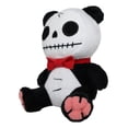 thumbnail image 2 of Ebros Furry Bones Skeleton Pandie Panda with Red Bow Tie Plush Toy Doll 6" Tall, 2 of 8