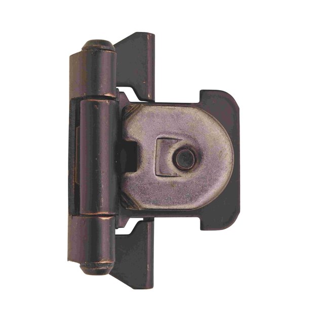 Amerock 1/4 in (6 mm) Overlay Double Demountable OilRubbed Bronze