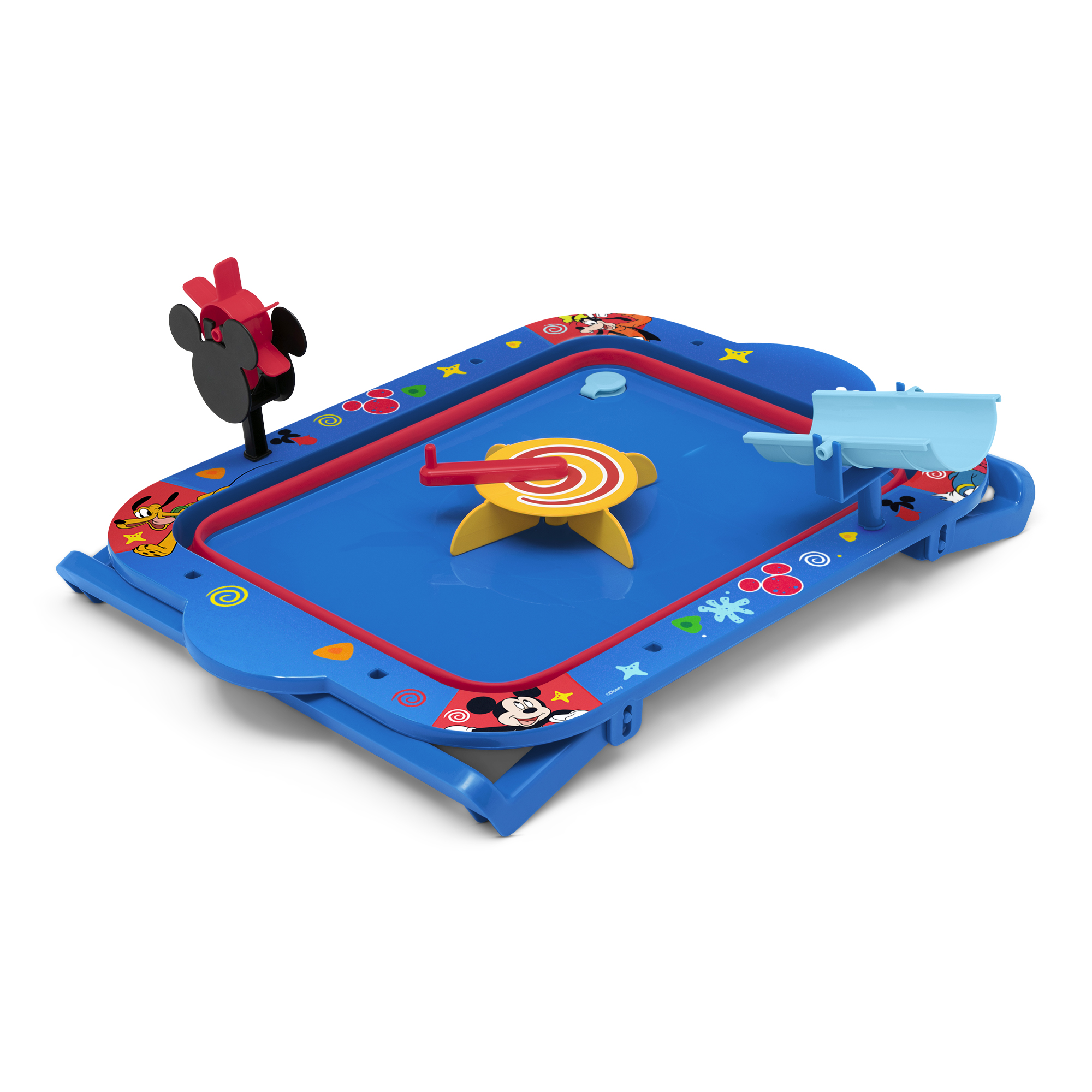 Disney Mickey Mouse Water Activity Table by Delta Children - Collapsible & Portable - Ideal for Travel, Blue