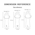 thumbnail image 5 of Guantes de limpieza para tareas domésticas, de plástico, impermeables, de cuero, para limpieza del hogar, antideslizantes, duraderos, para platos y vajilla de cocina, 5 of 5