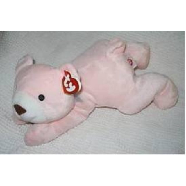 NWY Ty Pillow Pal Snuggy Pink Bear Style 3001 Plush Toy FREE SHIPPING 