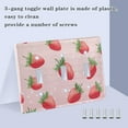 thumbnail image 4 of 2 Gang Switch Covers Strawberry Fruits Light Wall Plate Home Faceplate Switch Plates 4.56”x4.48”, 4 of 8