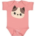 thumbnail image 3 of Inktastic Cute Cat, Little Cat, Cat Head, Brown Cat Boys or Girls Baby Bodysuit, 3 of 5