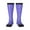 3 Black, variant on Purple Snowflake Elegance Knee Socks, High Socks Long Stretchy Sock Women Knee High Stocking, Long Socks for Women