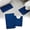 Navy Blue, variant on Hengbo 2 Pcs Memory Foam Bathroom Rug Set with U-Shaped Contour Toilet Mat for Extra Absorbent Bathroom Floor Navy Blue