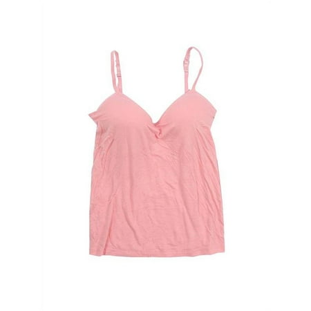 

V-Neck Camisole Straps Push Up Bra Vest Tank M L Outdoor Sexy Women Padded Sports Bra Tops