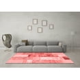 thumbnail image 3 of Ahgly Company Indoor Rectangle Patchwork Red Transitional Area Rugs, 6' x 9', 3 of 4