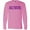 Azalea, variant on Baltimore in Purple Text Long Sleeve T-Shirt