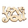 thumbnail image 1 of 60 Pack Me Too Wood Letters Scene Props Wooden Handwriting Style Exquisite Pendant Letter Decor Crafts, 1 of 10