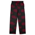 thumbnail image 2 of Dr Pepper Logo All-Over Print Men's Black Sleep Pajama Pants - XXL, 2 of 7