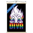 thumbnail image 3 of Disney - Ursula - Diva Wall Poster with Wooden Magnetic Frame, 22.375" x 34", 3 of 6