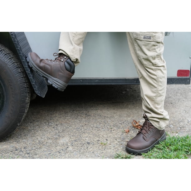Herman Survivors Men`s Brown Boulder Waterproof 6`` Steel  display picture 2