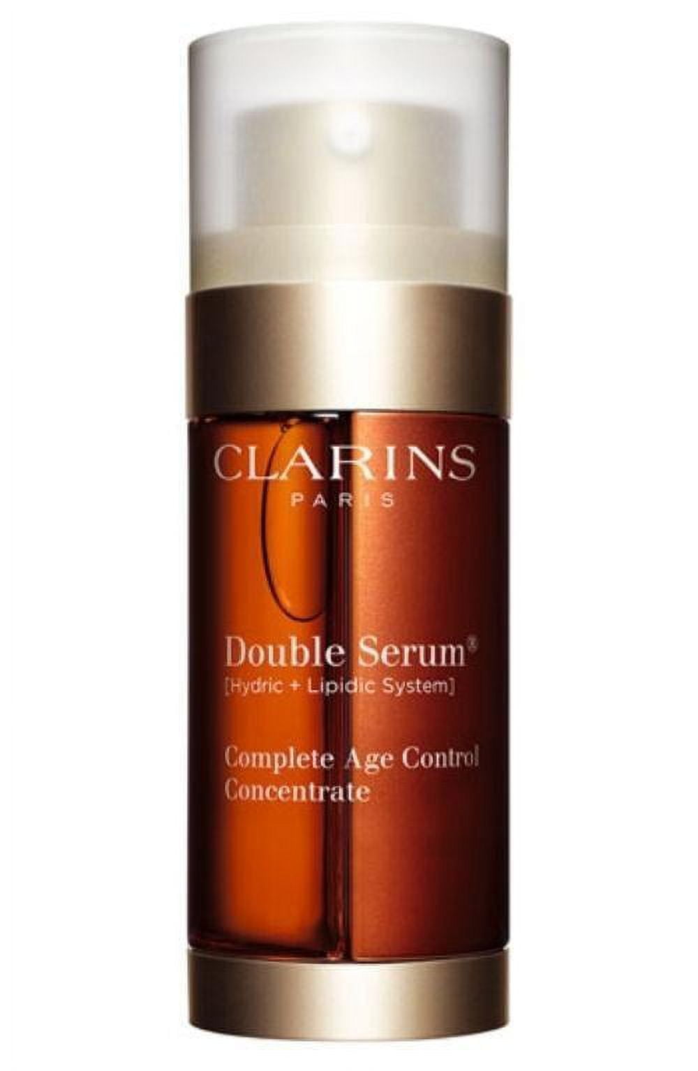 Double Serum Complete Age Control Concentrate by Clarins for Unisex - 1 oz Serum