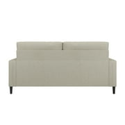 Positano Mid Modern Sofa, Oatmeal Fabric