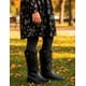 thumbnail image 3 of Bota Vaquera Para Niña Wildcat® Color Negro Tacon Ancho negro 20, 3 of 11