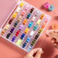 thumbnail image 3 of Household sewing thread set - multi-colored spools, suitable for hand and machine sewing, 25 durable spools (random colors),colorful, 3 of 4