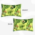 thumbnail image 4 of Balery Kiwi and Avocado Bedding Queen Pillow Cases - Envelope Closure - Soft Brushed Microfiber Fabric - Shrinkage and Fade Resistant Pillow Cases-20"x30", 4 of 9