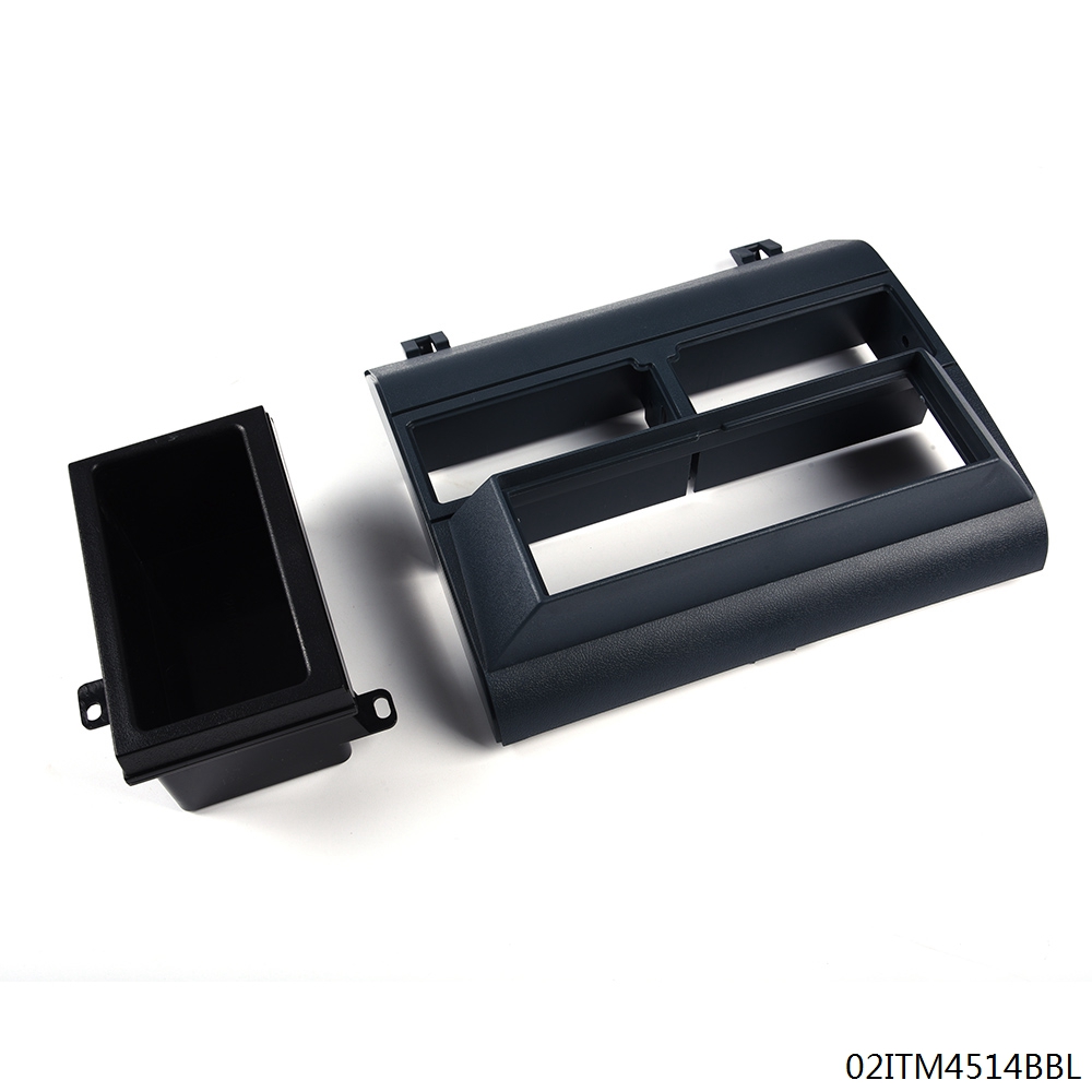Black Dash Pad & Radio Bezel Kit For 1997-2003 Ford F-150 & Expedition, Instrument Cluster Trim