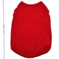 thumbnail image 3 of Sleeveless Dog Tank Top Summer Breathable Plain Pet Vest Machine Washable Soft Cotton Puppy T-Shirt for Small Medium Dogs Cats Indoor Outdoor Daily Wear, 3 of 7