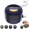 thumbnail image 1 of wonima11 Mini Portable Speaker, Portable 5X Speaker Amplifier, Plug & Play for Music/Calls, Mini Convenient Speakers with 3.5mm and Type-c, for Music/Calls or Smartphone Tablet (Blue,Type-C), 1 of 1