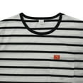 thumbnail image 4 of Birdeem Chemises pour Hommes Nouveau Été Mode Décontractée Rayée Manches Courtes Haut Col Rond T-Shirt, 4 of 10