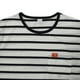 thumbnail image 4 of Camisetas de Manga Corta de los Hombres Nueva Camiseta de Cuello Redondo de Rayas de Verano, Ligero Slim Fit Top, 4 of 7