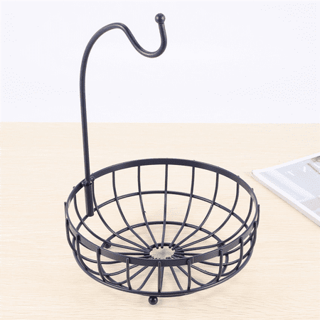 

Kitchen Basket Fruit and Vegetable Basket Banana Hanger Basket Drain Rack Holder Table Storage Stand A