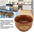 thumbnail image 4 of Handmade Anti Scald Classic Rice Bowl for Food Milk Tea Soup with  Sour Jujube Wood, Multifunctional Use, 4 of 8