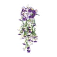 thumbnail image 5 of Artificial Purple & Pink Morning Glory Hanging Vine, Faux Trailing Petunia Flower Bouquet, Fake Hanging Plant for Indoor/Outdoor Porch and Patio Decor, 5 of 6