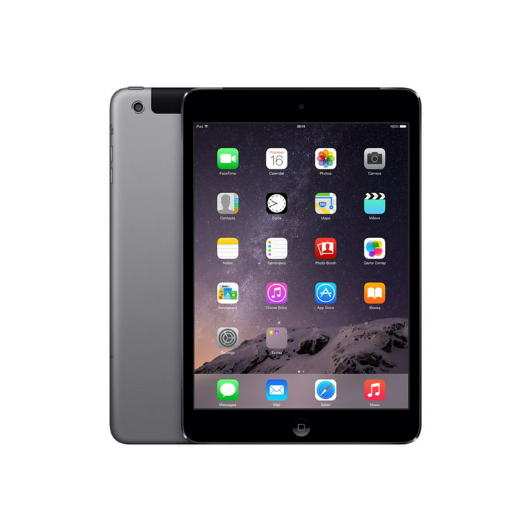 Thriller At vise mord Apple iPad mini 2 Wi-Fi + Cellular - 2nd generation - tablet - 32 GB - 7.9"  IPS (2048 x 1536) - 3G, 4G - LTE - Sprint - space gray - Walmart.com